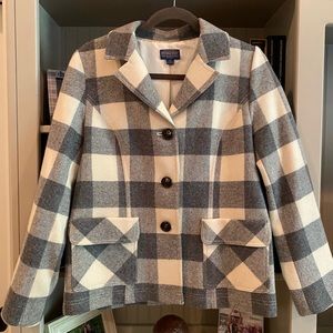 This Pendleton jacket will take you from the Boardroom to the Dining Room!